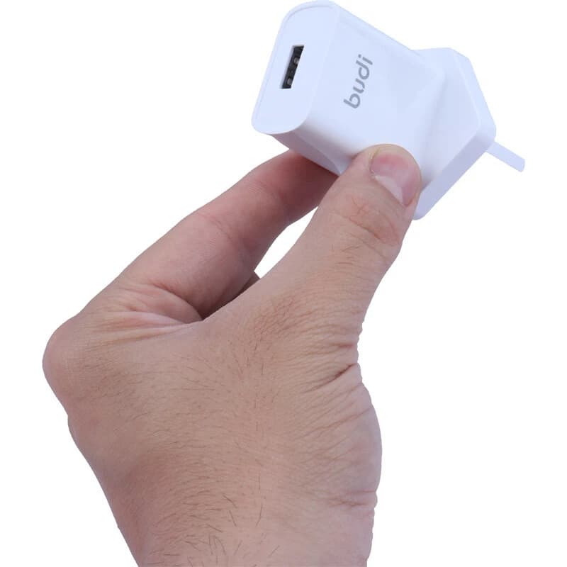 شارژر دیواری 12 وات بودی AC356U 2.4A + کابل تایپ سی — تصویر ۴