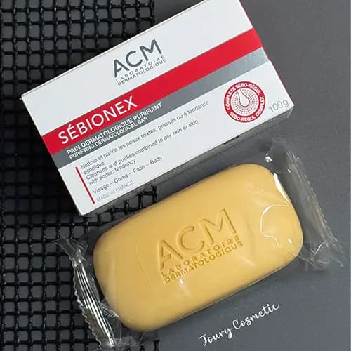 صابون روشن کننده صورت و بدن ای سی ام ACM کد 1786 — تصویر ۳