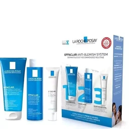 ست ضد لک 3 مرحله ای Effaclar لاروش پوزای کد 1776