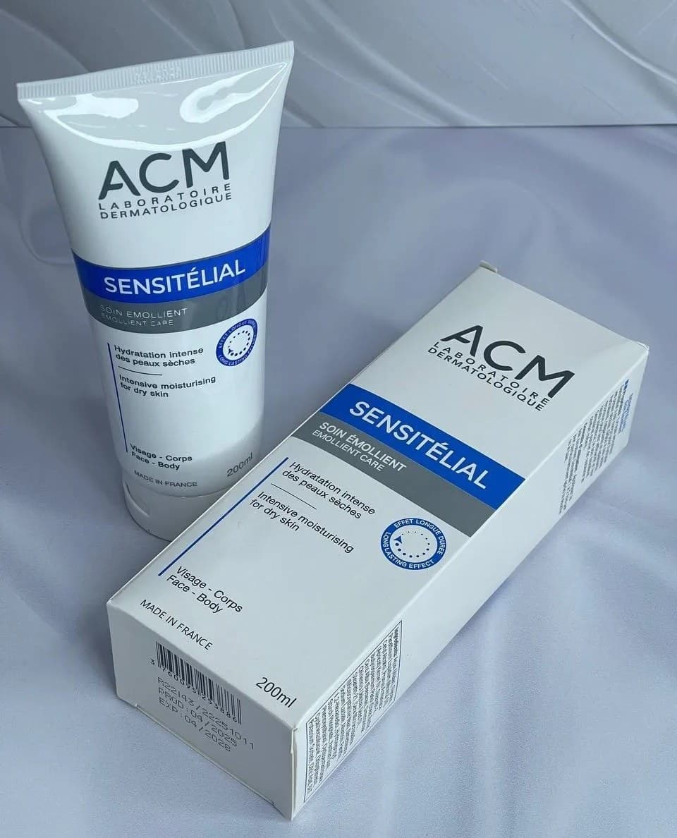 ژل شستشوی صورت و بدن پوست خشک ای سی ام ACM Sensitelial کد 1760 — تصویر ۵