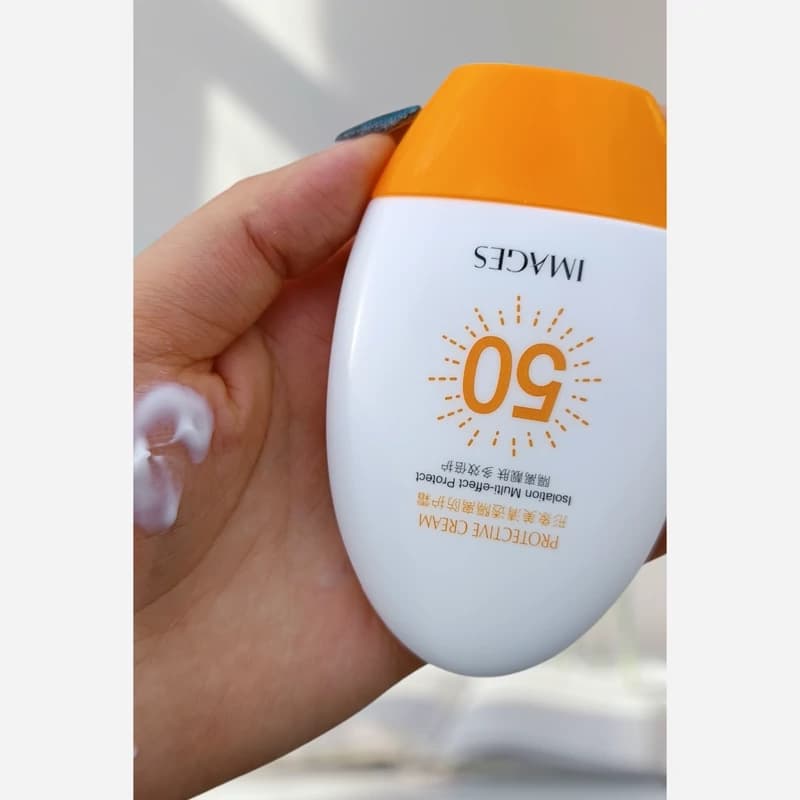 کرم ضد آفتاب بدون رنگ SPF50 مدل Protective حجم 45 میلی‌ لیتر کد 1745 — تصویر ۲