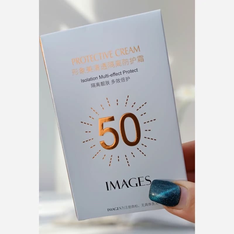 کرم ضد آفتاب بدون رنگ SPF50 مدل Protective حجم 45 میلی‌ لیتر کد 1745 — تصویر ۵
