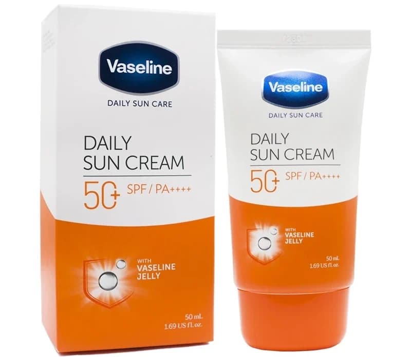 کرم ضد آفتاب آبرسان دیلی سان SPF 50 حجم ۵۰ میلی وازلین کد 1740