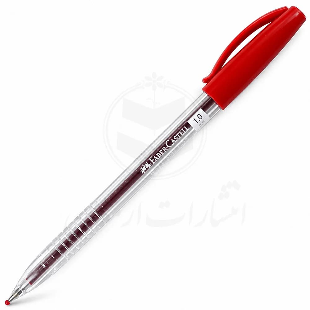 خودکار 1.0 فابرکاستل Faber Castell مدل Ball Pen 1423 رنگ قرمز