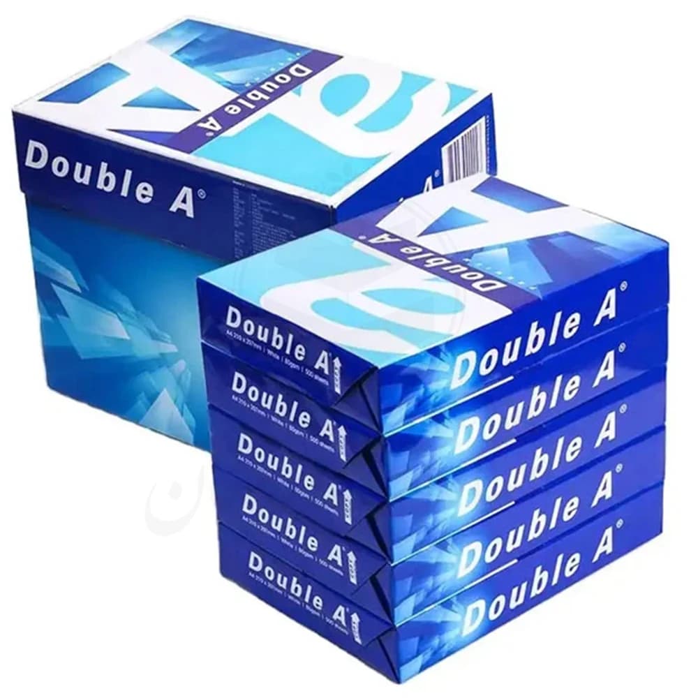 کاغذ A4 دابل آ Double A کارتن 5 بسته 500 عددی
