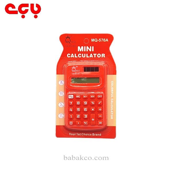 ماشین حساب رنگی مدل MQ-576A — تصویر ۵