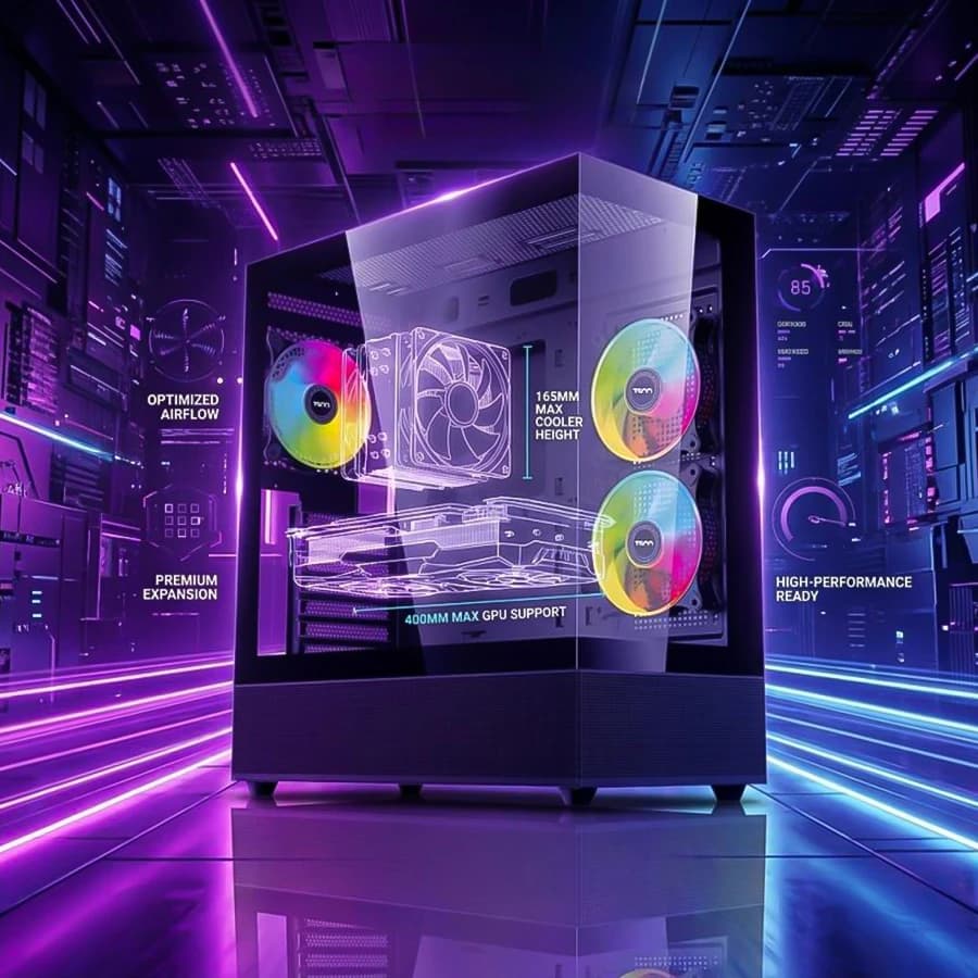 کیس گیمینگ تسکو TSCO GC 4491 — تصویر ۴