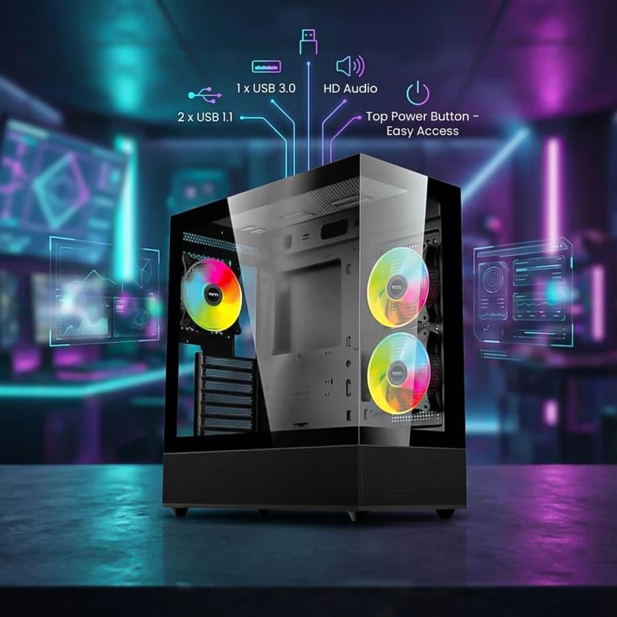 کیس گیمینگ تسکو TSCO GC 4491 — تصویر ۳