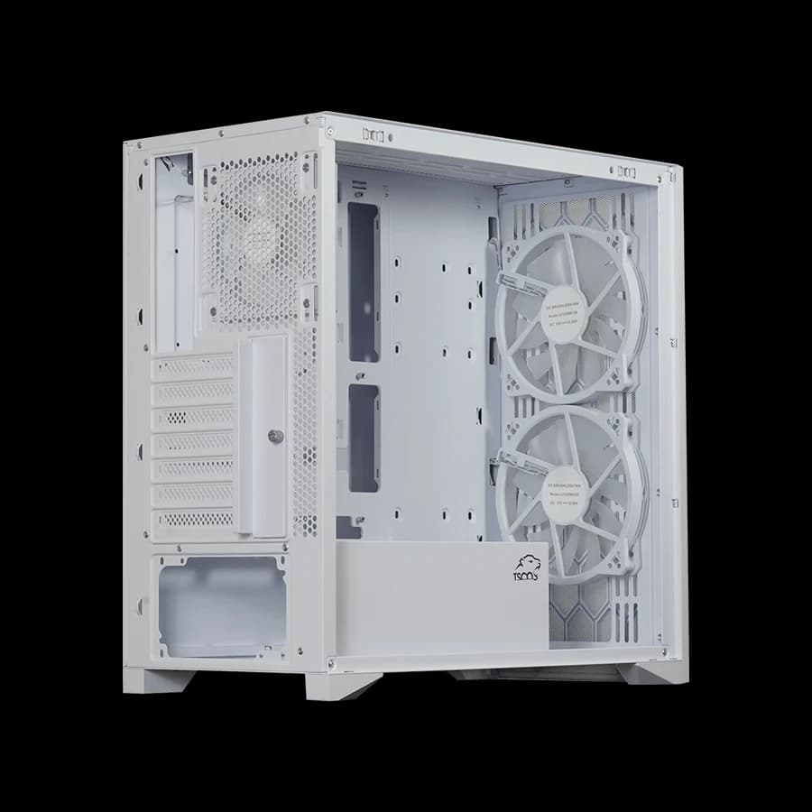 کیس گیمینگ تسکو TSCO GC4508 THUNDERWAVE White — تصویر ۲