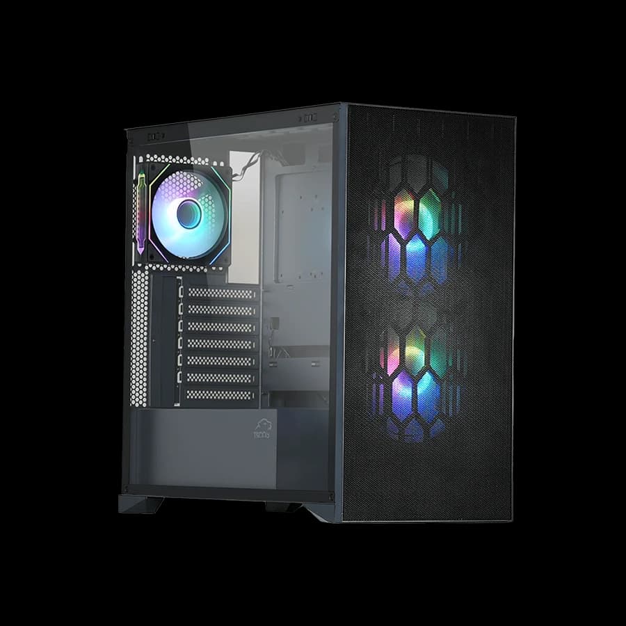 کیس گیمینگ تسکو TSCO GC4508 THUNDERWAVE White — تصویر ۷