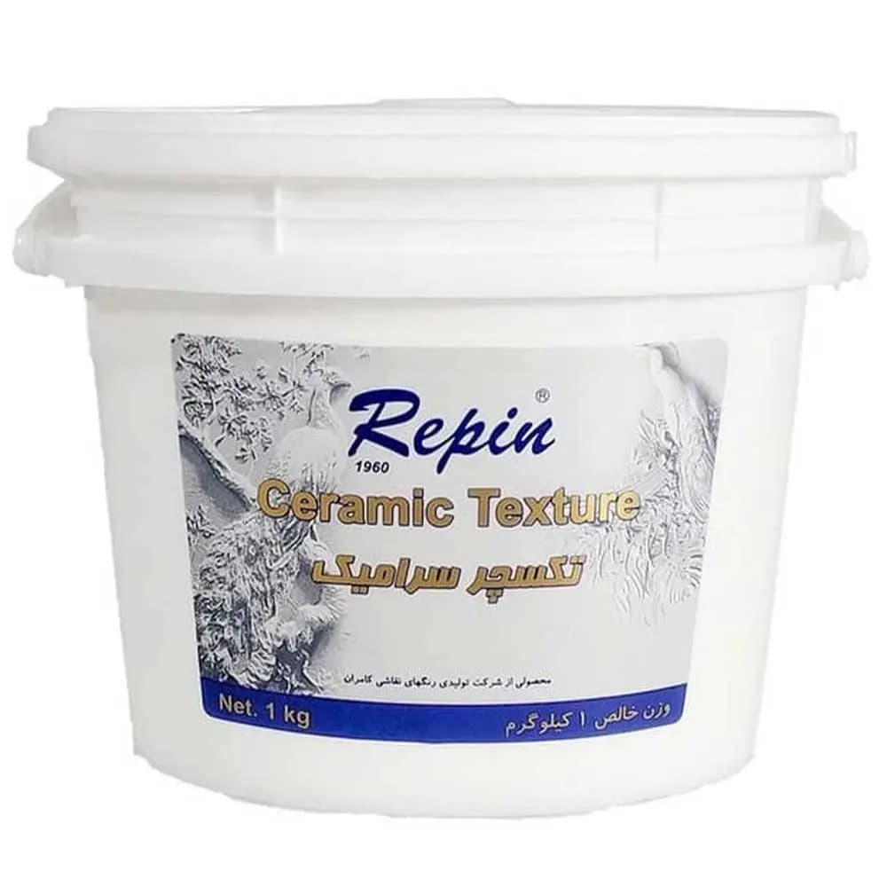 خمیر تکسچر سرامیک ریپین کامران Repin حجم 1 کیلوگرم