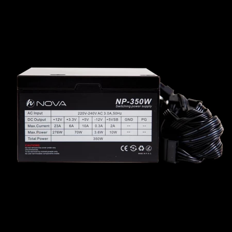 پاور – منبع تغذیه نوا NOVA NP-350W — تصویر ۳