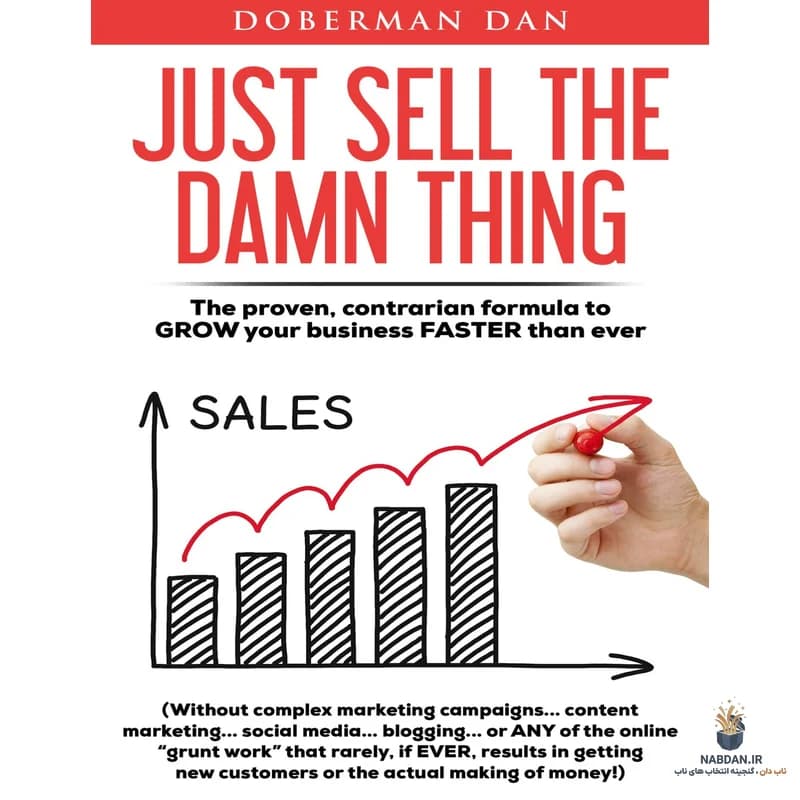 کتاب Just Sell the Damn Thing (فقط بفروشش) نسخه انگلیسی PDF | الکس گلدفین