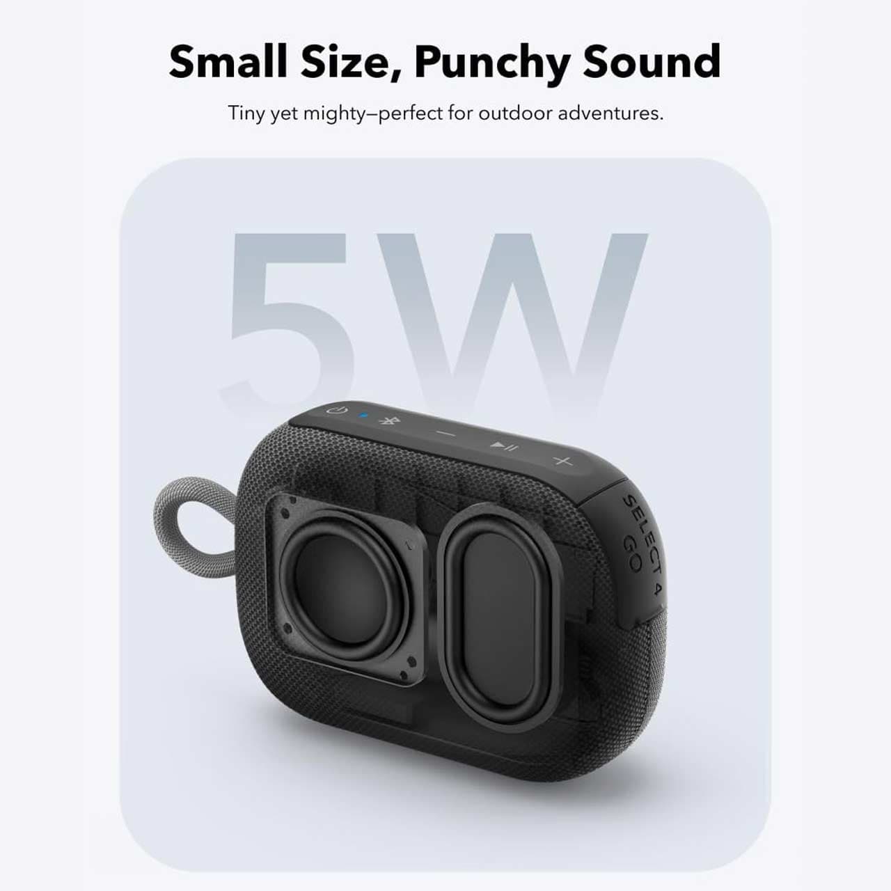 اسپیکر بلوتوثی ANKER مدل Soundcore Select 4 Go A31X1111 – مشکی (گارانتی 18ماهه شرکتی) — تصویر ۶