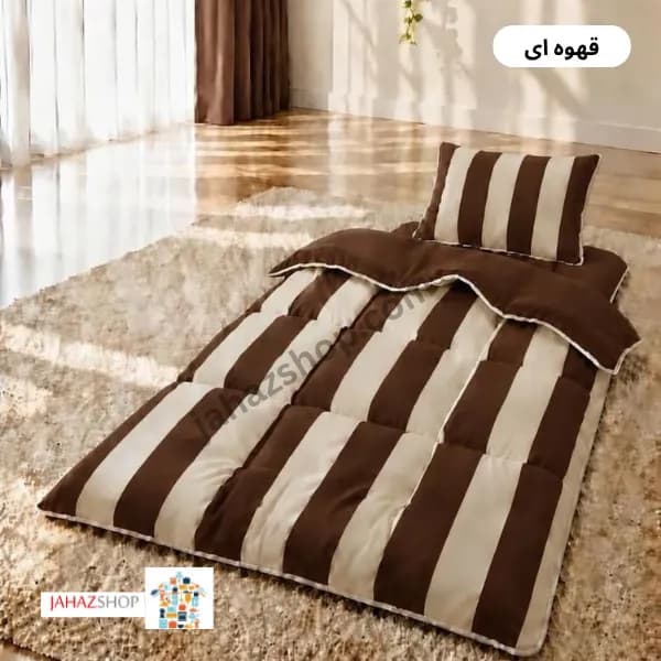 سرویس تشک مهمان و مسافرتی راه راه — تصویر ۲