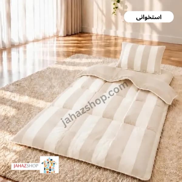 سرویس تشک مهمان و مسافرتی راه راه — تصویر ۸