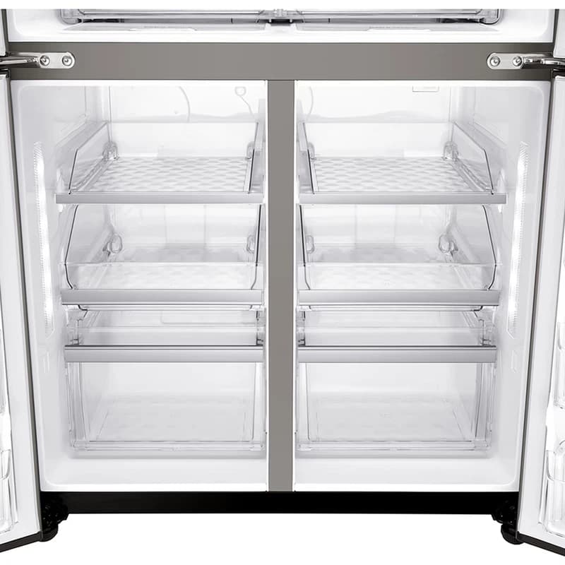 یخچال فریزر ساید بای ساید ۵ درب ال جی اینستاویو مدل GR-X34FRQRL سفید سوپر وایت — تصویر ۴