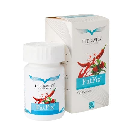قرص فت فیکس Fat fix برند هرباویوا 60 عددی — تصویر ۲