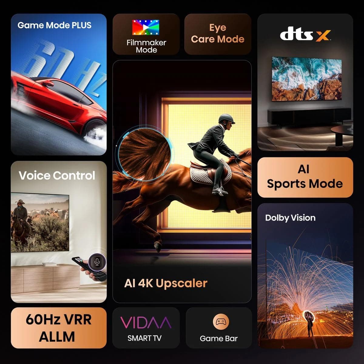 تلویزیون ۵۰ اینچ 4K هوشمند هایسنس مدل 50A61Q — تصویر ۳
