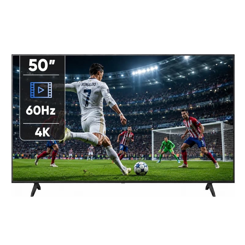 تلویزیون ۵۰ اینچ 4K هوشمند هایسنس مدل 50A61Q