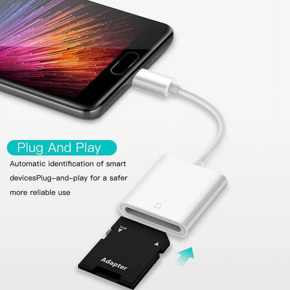 آداپتور Type C کارت خوان رم SD — تصویر ۳