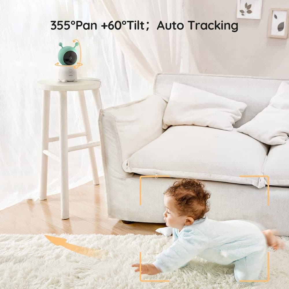 دوربین و مانیتور امنیتی کودک BOIFUN مدل 6T — تصویر ۲