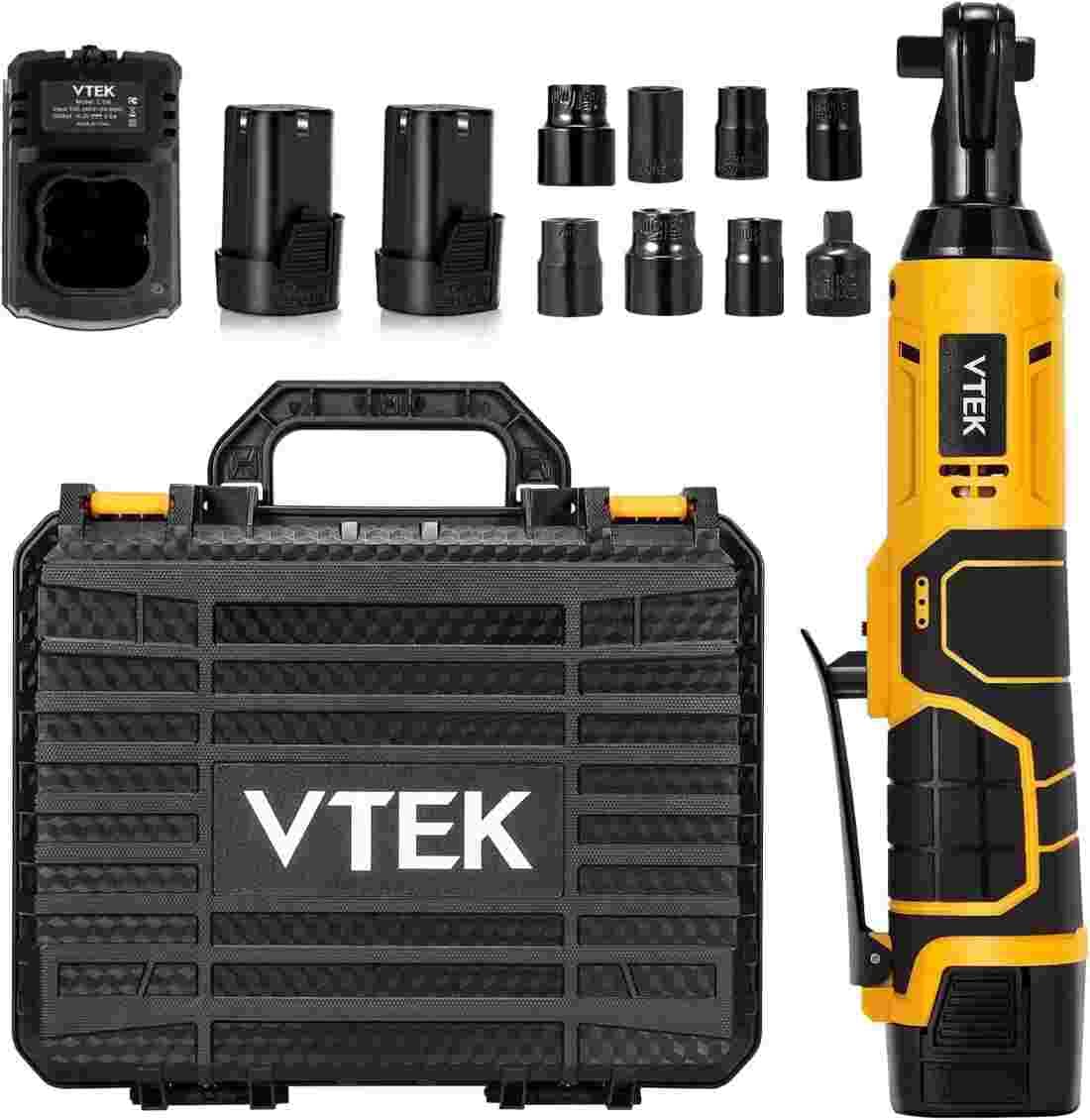 آچار بکس جغجغه‌ ای شارژی VTEK مدلV116-2