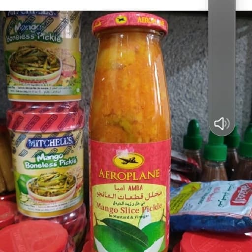 ترشی انبه هندی باسس خردلبرند طیاره