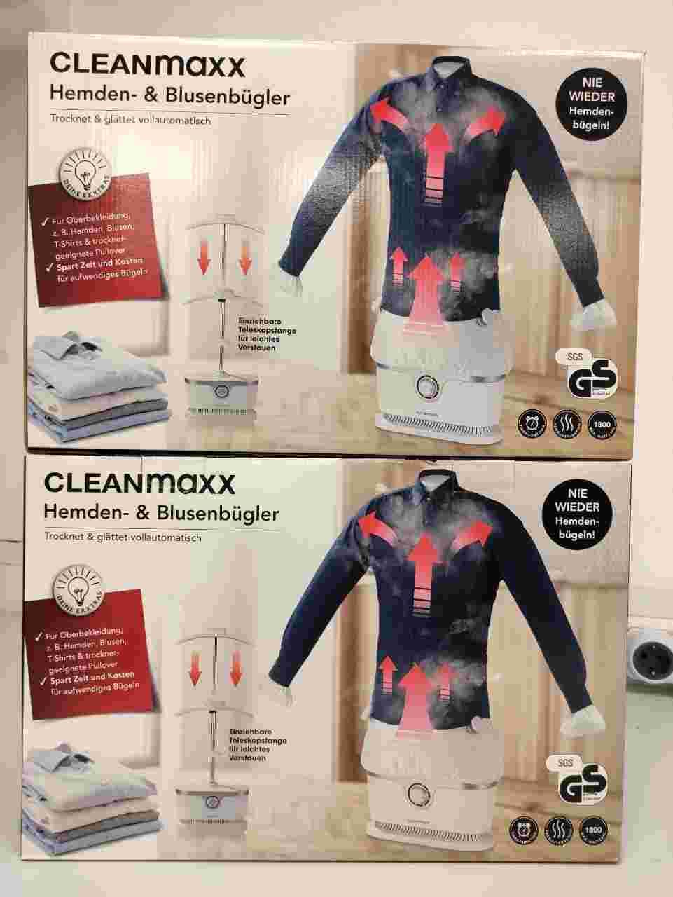 اتو ایستاده و خشک کن کلین مکس آلمان CleanMAXX — تصویر ۴
