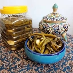 ترشی فلفل سبز گیلان یک کیلویی گیلان.رشت — تصویر ۲