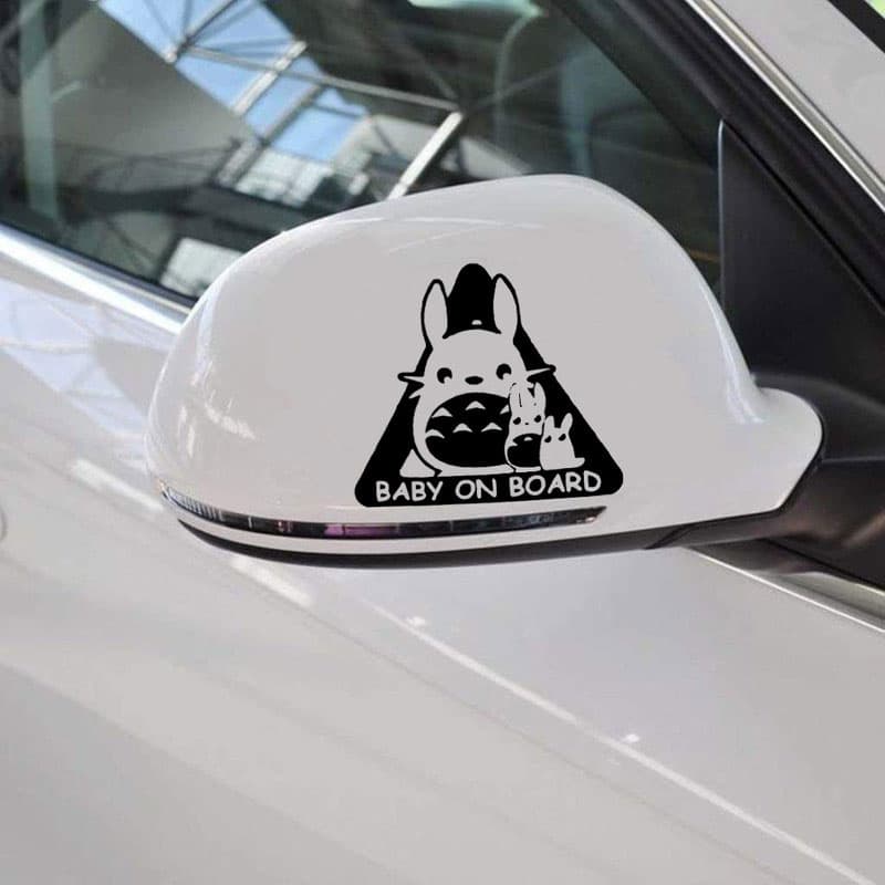 برچسب خودرو طرح baby on board کد 5030 — تصویر ۲