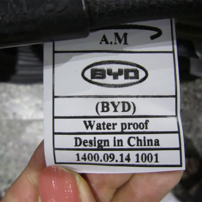 کفپوش پنج بعدی چرم مصنوعی خودرو بی وای دی (BYD) برندAM کد 0102 — تصویر ۳