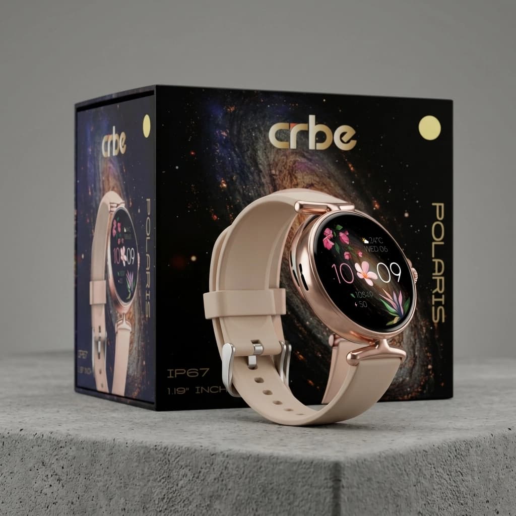 ساعت هوشمند زنانه کربی مدل CRBE Polaris صفحه 1.19 اینچ — تصویر ۲