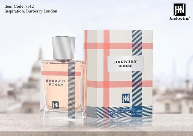 ادکلن زنانه باربری لندن جکوینز (Jackwins Burberry London)