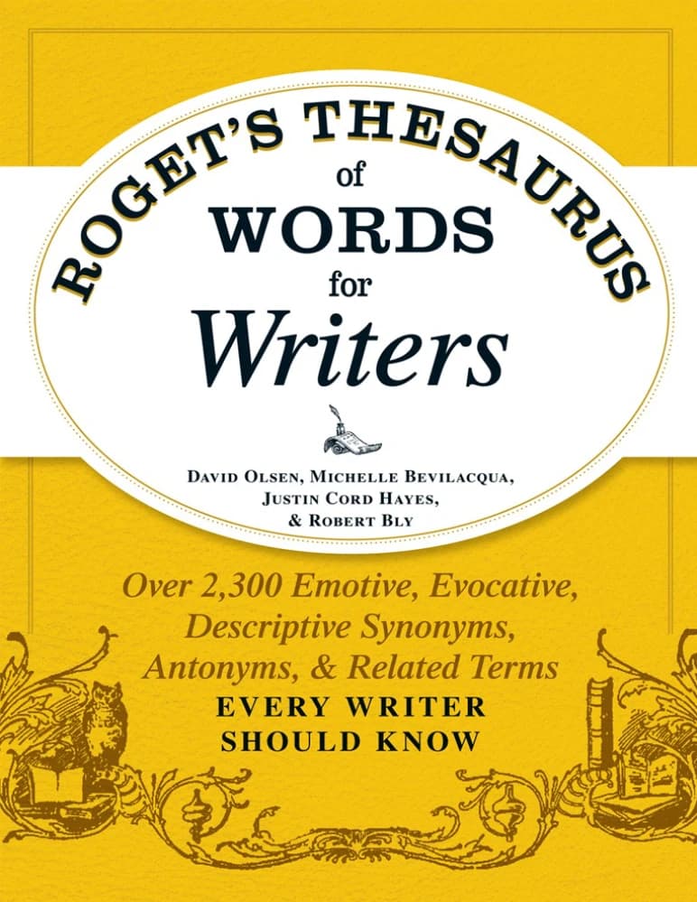 کتاب Roget’s Thesaurus of Words for Writers (فرهنگ واژگان راجت برای نویسندگان) نسخه انگلیسی PDF | پیتر مارک روژه