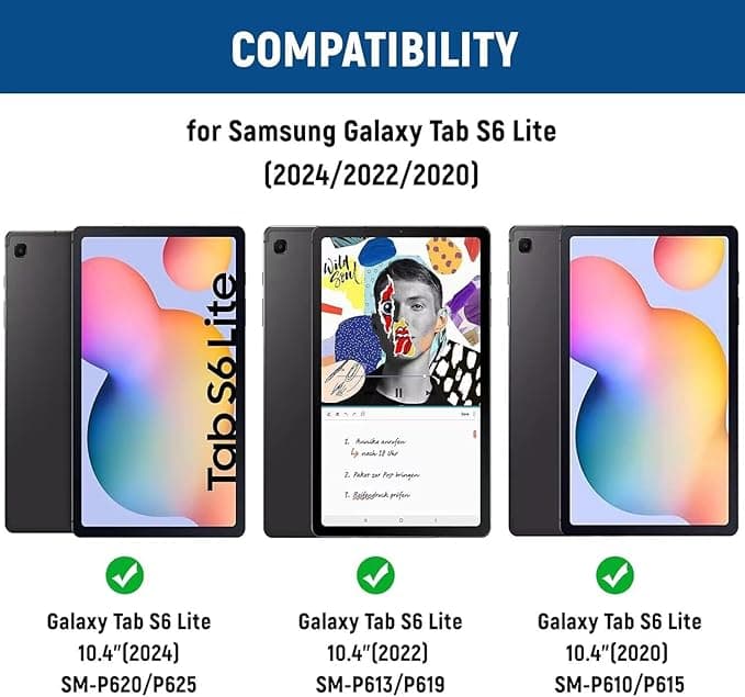 کیف کیبورد تبلت سامسونگ Samsung Tab S6 اینچ 10.4 Lite — تصویر ۷