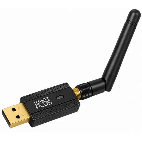 کارت شبکه بی‌سیم USB دو بانده کی‌نت پلاس مدل KP-DUWB6002DB با سرعت 600Mbps