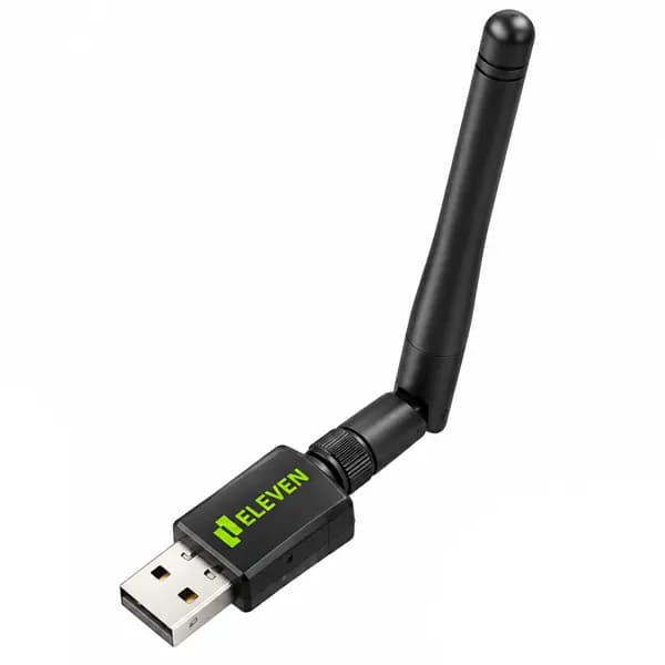 کارت شبکه بی‌سیم USB ایلون ELEVEN D18 با سرعت 300Mbps