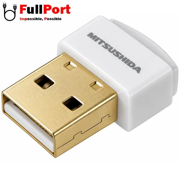 کارت شبکه بی‌سیم USB میتسوشیدا KC-W104 با سرعت 300Mbps — تصویر ۳