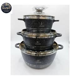 سرویس قابلمه 6 پارچه گرانیتی لایف اسمایل — تصویر ۲