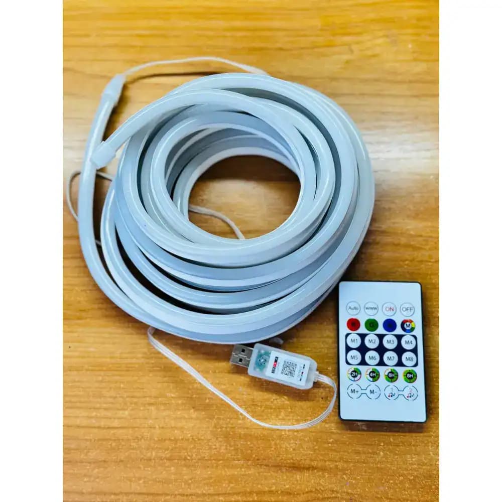 ریسه نئون فلکسی 5 متری – مدل RGB-IC — تصویر ۳