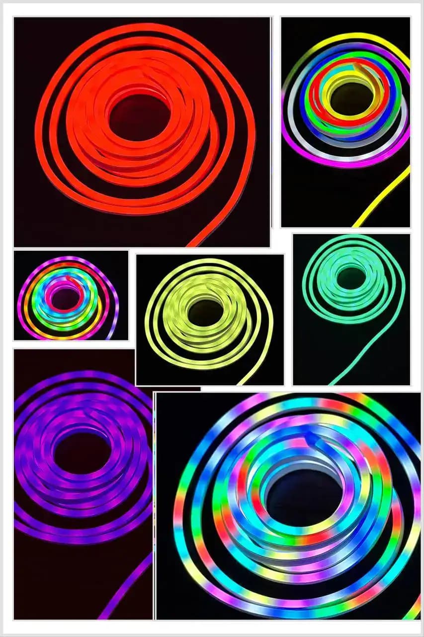 ریسه نئون فلکسی 5 متری – مدل RGB-IC — تصویر ۵
