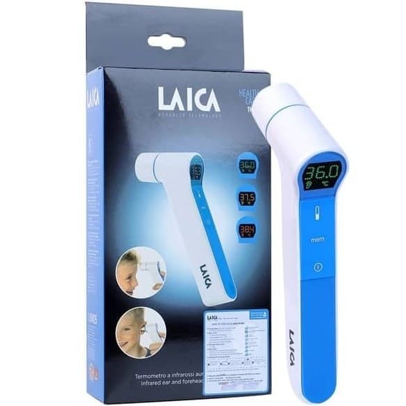 تب سنج لیزری پیشانی و گوش TH1004 LAICA