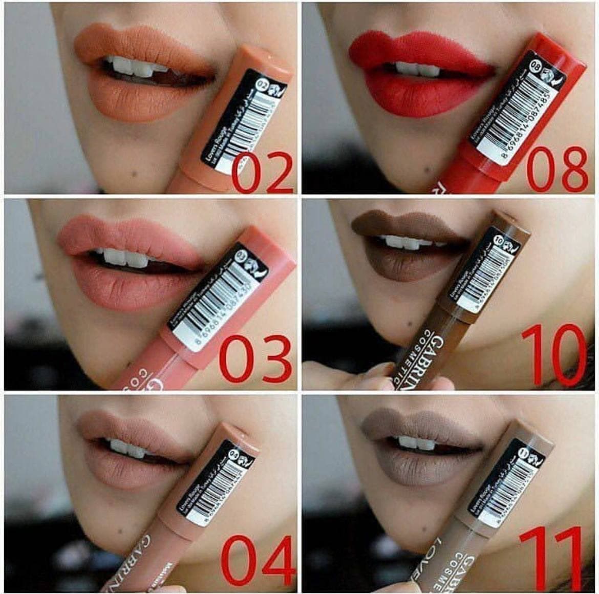 رژ لب مدادی Lovers Rouge گابرینی شماره 07 — تصویر ۴