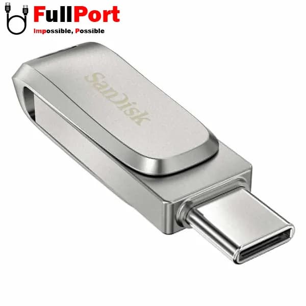 فلش سن دیسک مدل SDDDC4-128G-G46 Ultra Dual Drive Luxe OTG 2 In 1 Type C USB3.2 با ظرفیت 128 گیگابایت — تصویر ۵