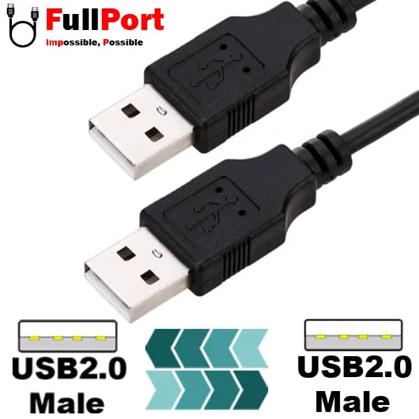کابل لینک USB2 طول 1.5 متری برند دی نت — تصویر ۲
