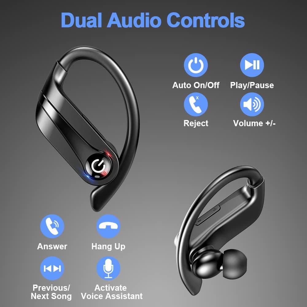 هدفون بلوتوثی power Q20 pro (تک گوش) — تصویر ۳
