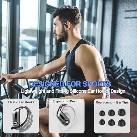 هدفون بلوتوثی power Q20 pro (تک گوش) — تصویر ۵