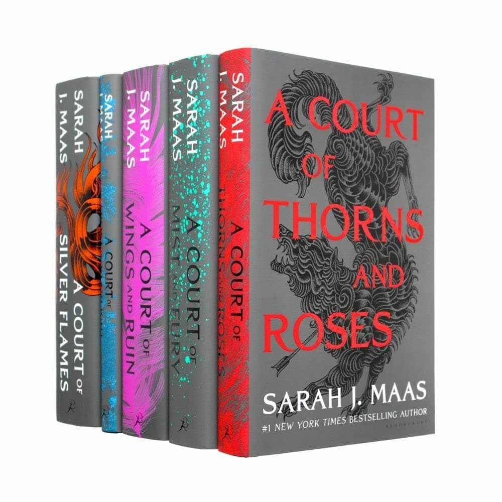 کتاب A Court of Thorns and Roses Series 5 Books (زبان اصلی) جلد نرم — تصویر ۲