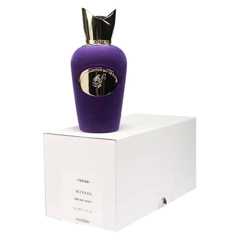 تستر ادو پرفیوم مردانه و زنانه اماراتی SOSPIRO Perfumes Accento حجم 100 میلی لیتر — تصویر ۳